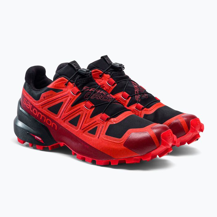 Salomon Spikecross 5 GTX bărbați pantofi de alergare roșu L40808200 5