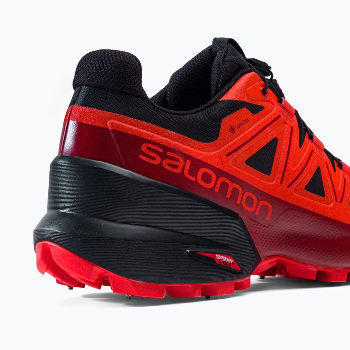 Salomon Spikecross 5 GTX bărbați pantofi de alergare roșu L40808200 7
