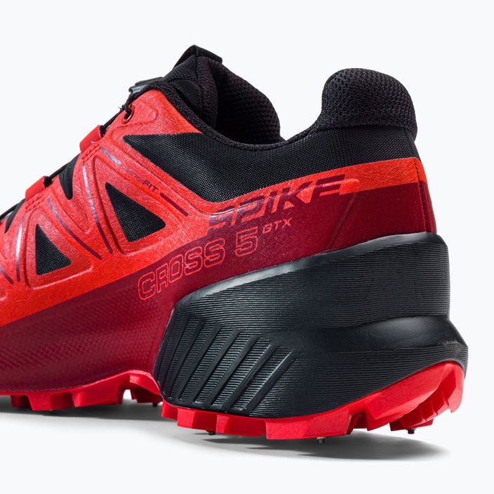 Salomon Spikecross 5 GTX bărbați pantofi de alergare roșu L40808200 8