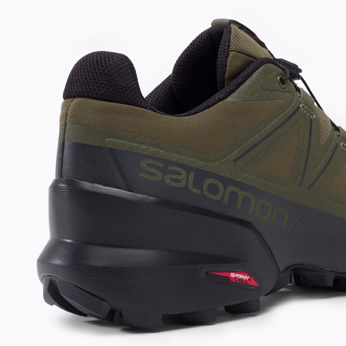 Pantofi de trail pentru bărbați Salomon Speedcross 5 Wide verde L40981300 8