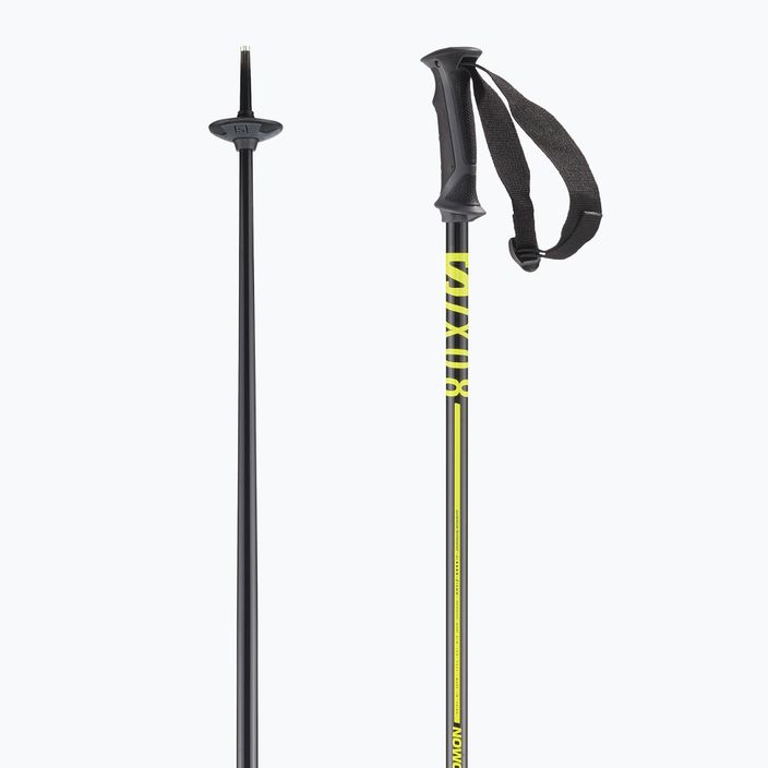 Salomon X 08 bețe de schi negru/galben L41172700 9
