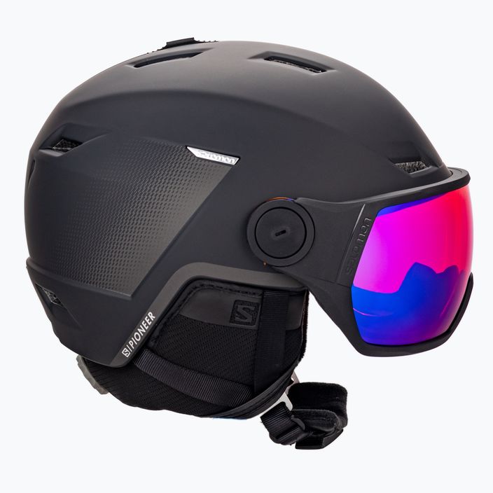 Cască de schi pentru bărbați Salomon Pioneer Lt Visor, negru, L41199900 3