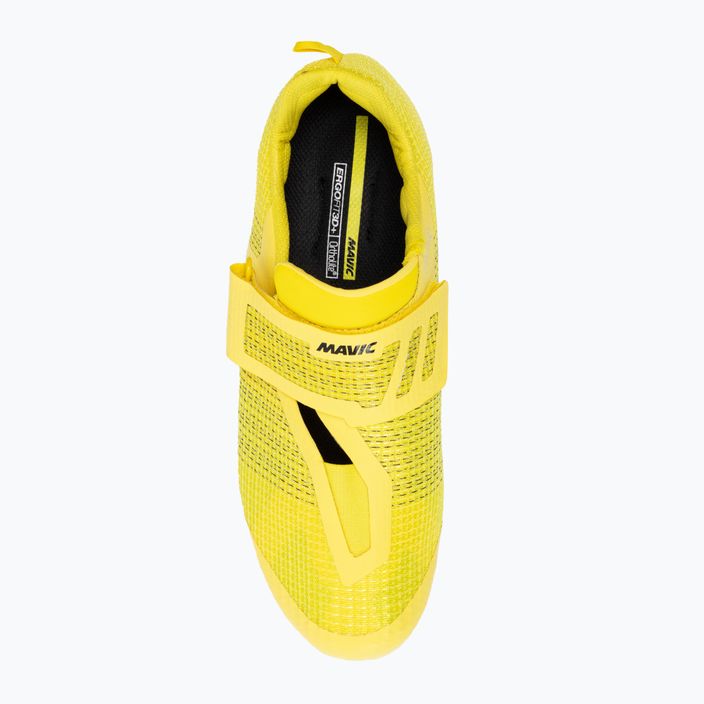 Pantofi de ciclism pentru bărbați Mavic Tretry Ultimate Tri galben L41019300 6