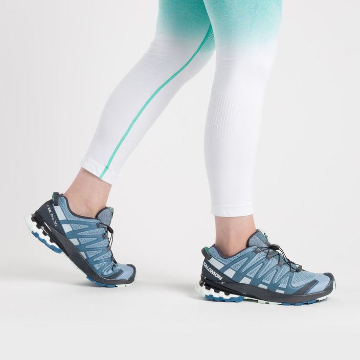 Pantofi de alergare pentru femei Salomon XA Pro 3D V8 albastru L41272100 2