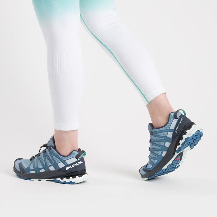 Pantofi de alergare pentru femei Salomon XA Pro 3D V8 albastru L41272100 3