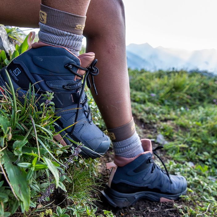 Cizme de trekking pentru femei Salomon X Ultra 4 MID GTX negru L41295600 10