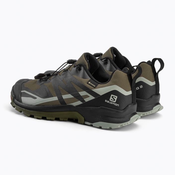 Salomon XA Rogg 2 GTX pantofi de alergare pentru bărbați negru L41439400 3