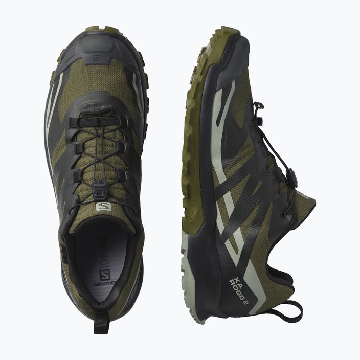 Salomon XA Rogg 2 GTX pantofi de alergare pentru bărbați negru L41439400 13