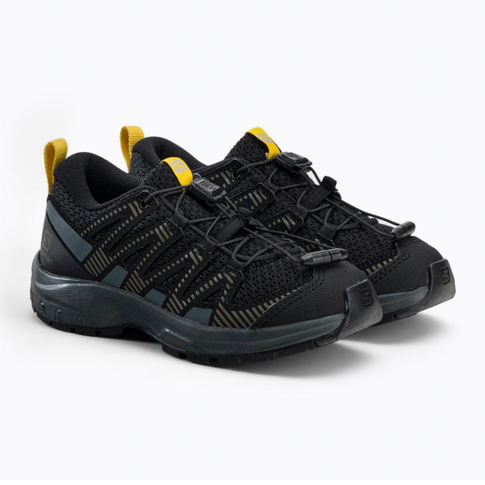 Pantofi de trail pentru copii Salomon XA Pro V8 negru L41436100 5