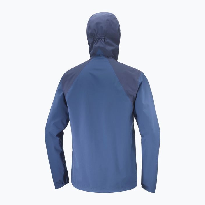 Salomon Essential WP 2.5L albastru jachetă de ploaie pentru bărbați LC1702300 3
