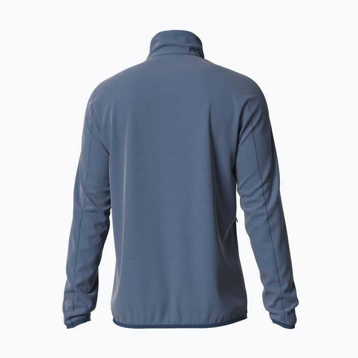 Tricou bărbătesc Salomon Outrack Full Zip Mid fleece albastru LC1711400 3
