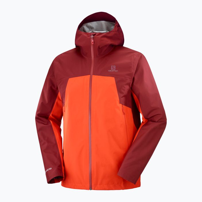 Salomon Outline GTX 2.5L jachetă de ploaie pentru bărbați roșu LC1703000 4