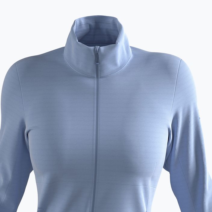 Salomon Outrack Full Zip Full Zip Mid fleece bluză de femei albastru LC1710100 5