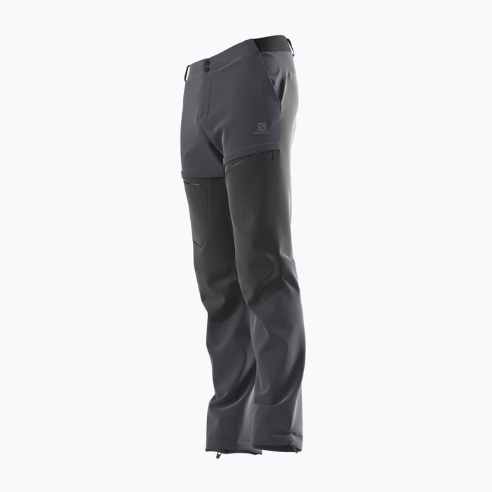 Pantaloni de trekking pentru bărbați Salomon Wayfarer Secure negru LC1714100 4