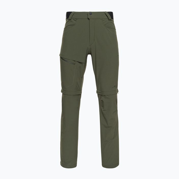 Pantaloni de trekking pentru bărbați Salomon Wayfarer Zip Off verde LC1741100 3