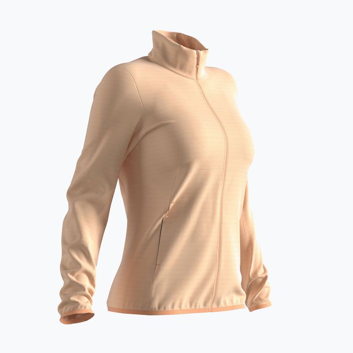 Salomon Outrack Full Zip Full Zip Mid fleece sweatshirt pentru femei caise gheață LC1710300 7