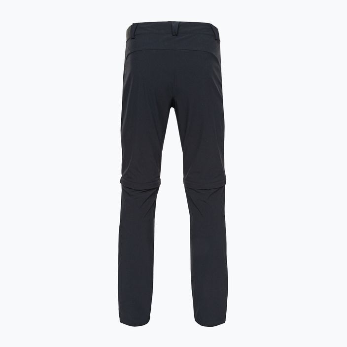Pantaloni de trekking pentru bărbați Salomon Wayfarer Zip Off negru LC1712900 4