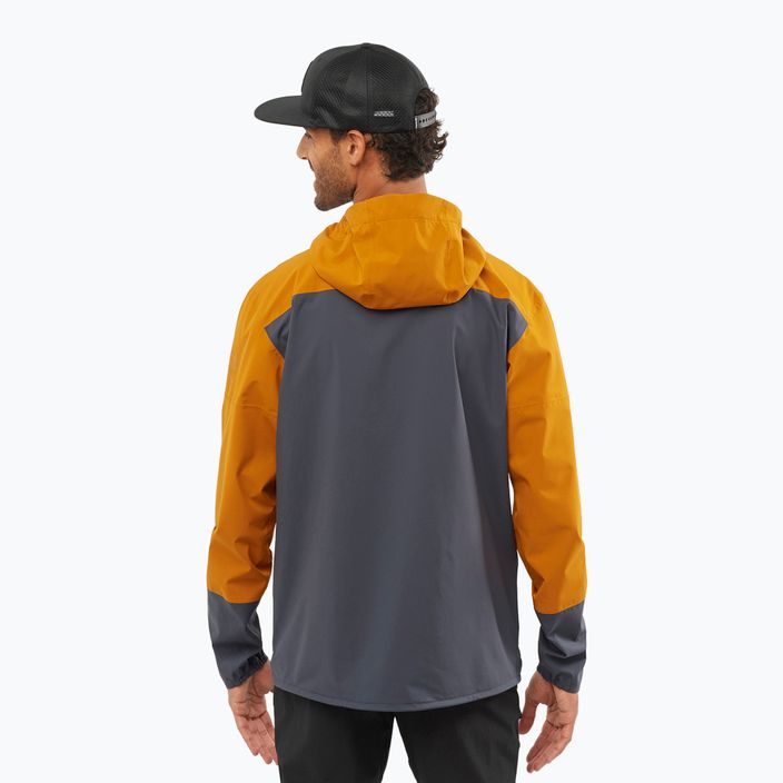 Salomon Outrack 2.5L jachetă de ploaie galbenă pentru bărbați LC1703600 3