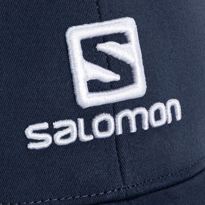 Salomon Logo baseball șapcă albastru marin LC1682300 5
