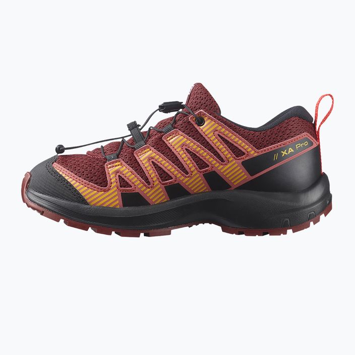 Pantofi de trekking pentru copii Salomon XA Pro V8 maro L41613800 12