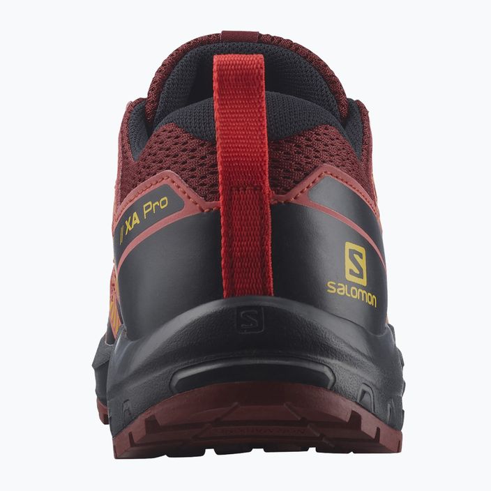Pantofi de trekking pentru copii Salomon XA Pro V8 maro L41613800 13