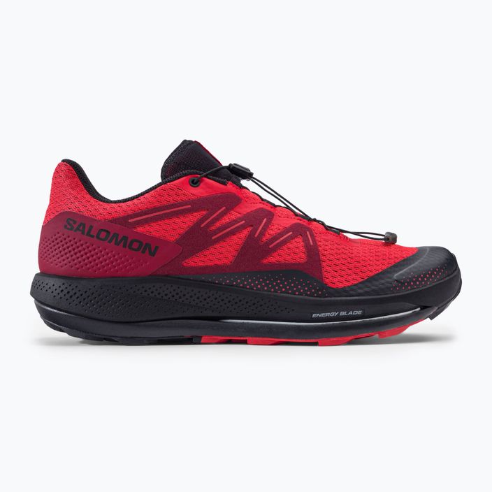 Pantofi de alergare Salomon Pulsar Trail pentru bărbați roșu L41602900 2