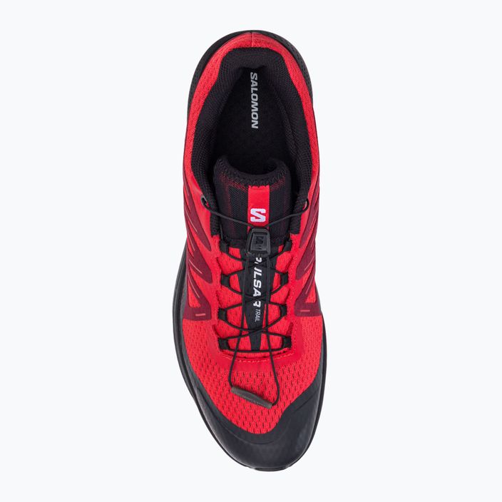 Pantofi de alergare Salomon Pulsar Trail pentru bărbați roșu L41602900 6