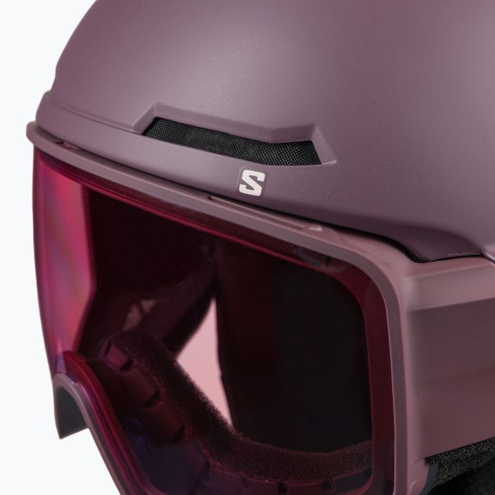 Cască de schi Salomon Driver Pro Sigma S1 mov L47012000 10
