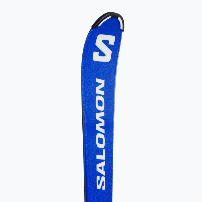 Schiuri de coborâre pentru copii Salomon S Race MT Jr. + L6 albastru L47041900 8