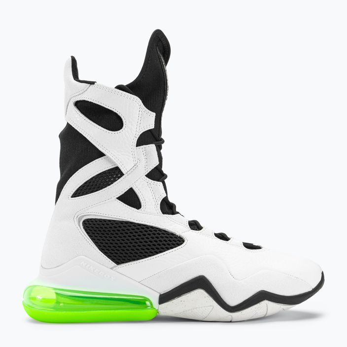 Pantofi Nike Air Max Box pentru femei, alb/negru/verde electric 2