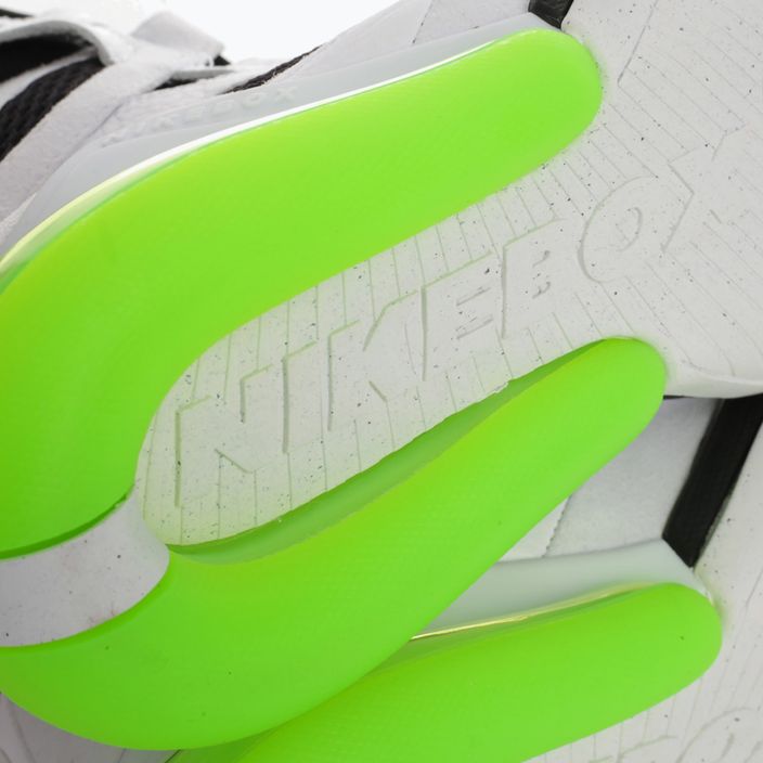 Pantofi Nike Air Max Box pentru femei, alb/negru/verde electric 16