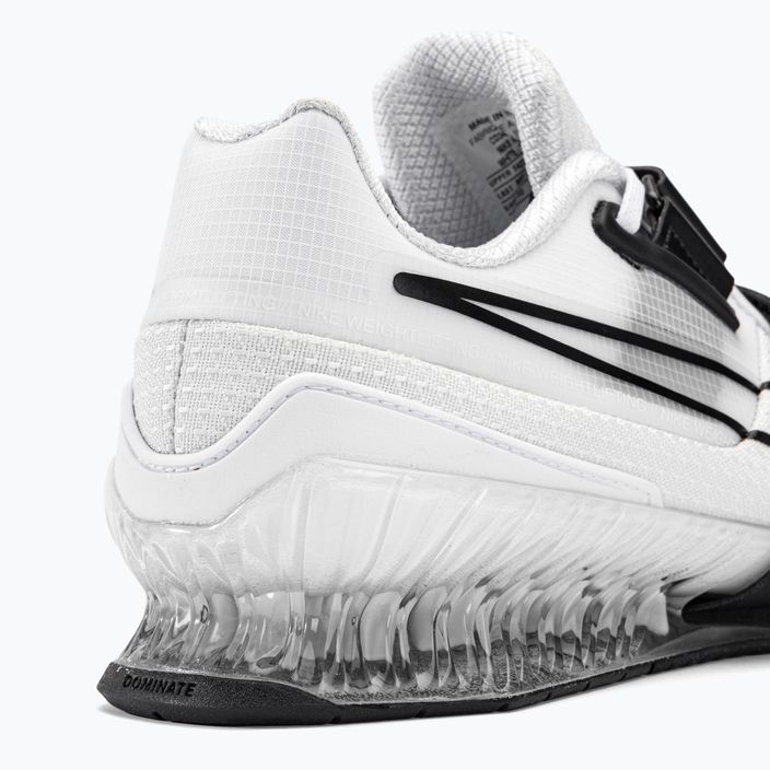 Nike Romaleos 4 alb/negru haltere pantofi de haltere 9