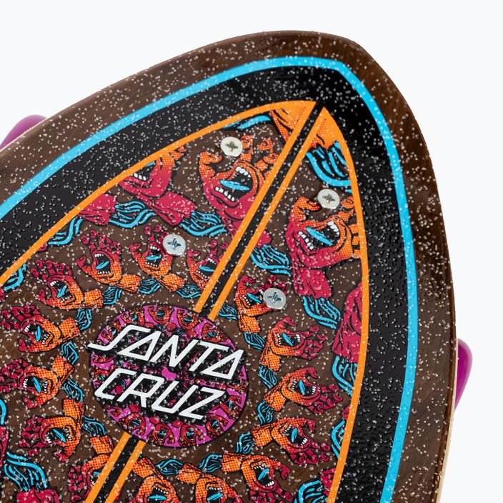 Cruiser skateboard Santa Cruz Cruzer Cruzer Mandala Hand Shark 8.8 maro 124573 6