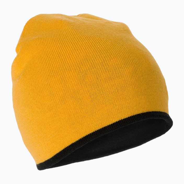 The North Face Reversibil Tnf Banner Reversibil șapcă de iarnă negru și galben NF00AKNDAGG1 4