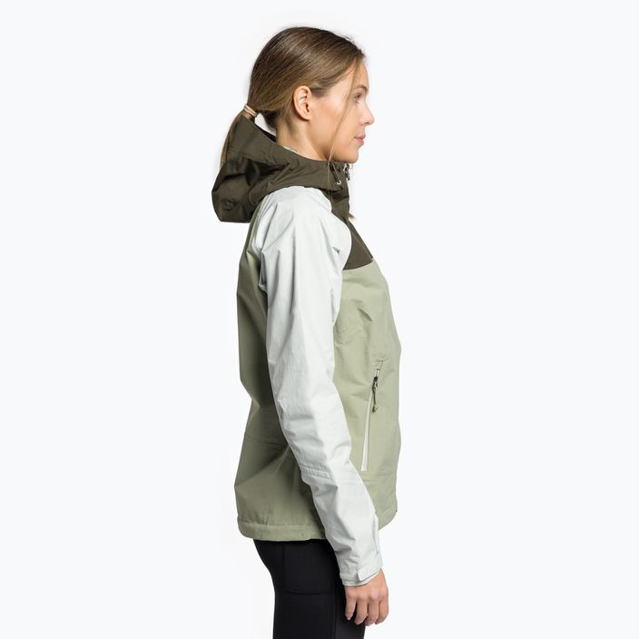 Jachetă de ploaie pentru femei The North Face Stratos verde NF00CMJ059M1 3
