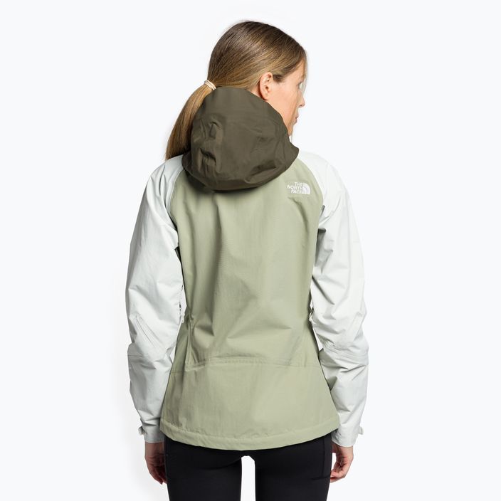 Jachetă de ploaie pentru femei The North Face Stratos verde NF00CMJ059M1 4