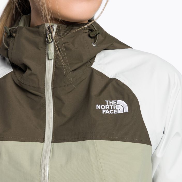 Jachetă de ploaie pentru femei The North Face Stratos verde NF00CMJ059M1 6