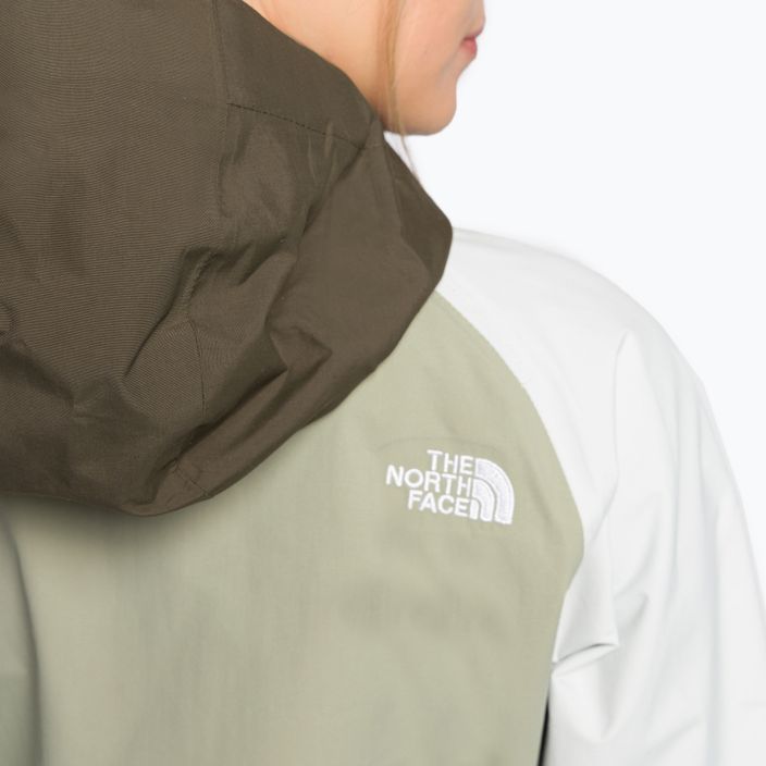 Jachetă de ploaie pentru femei The North Face Stratos verde NF00CMJ059M1 9