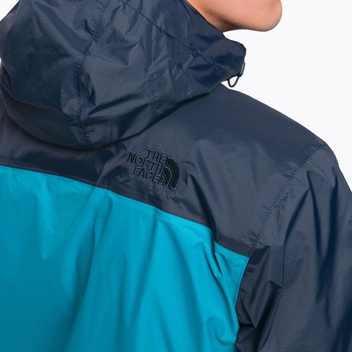 Jachetă de ploaie pentru bărbați The North Face Venture 2 albastru NF0A2VD348I1 9