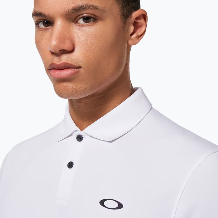 Tricou polo Oakley Icon TN Protect RC alb pentru bărbați FOA401918 5