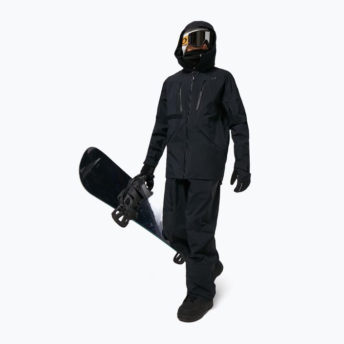 Pantaloni de snowboard pentru bărbați Oakley Bowls Gore-Tex Shell negru FOA402353 2