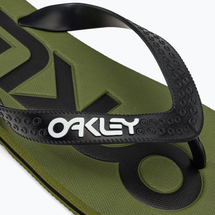 Papuci Oakley College Flip Flop pentru bărbați, verde FOF10025586L 7