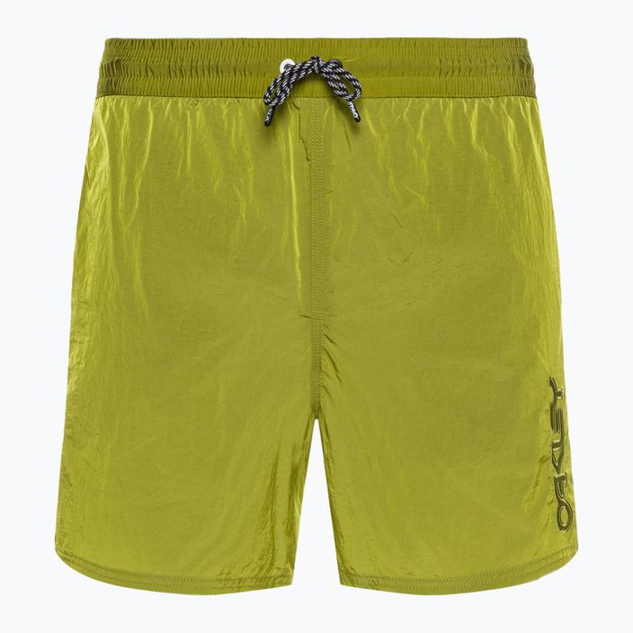 Pantaloni scurți de baie Oakley All Day B1B 16' pentru bărbați, galben FOA403014