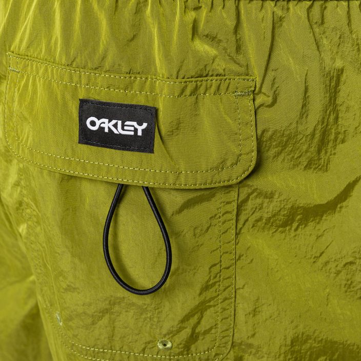 Pantaloni scurți de baie Oakley All Day B1B 16' pentru bărbați, galben FOA403014 4