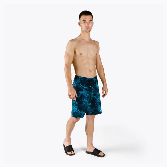 Pantaloni scurți de baie Oakley Ohana Floral pentru bărbați 20' albastru FOA403022 3