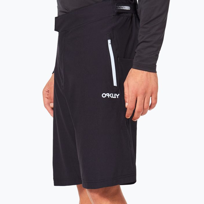 Pantaloni scurți de ciclism pentru bărbați Oakley Reduct Berm negru FOA403126 5
