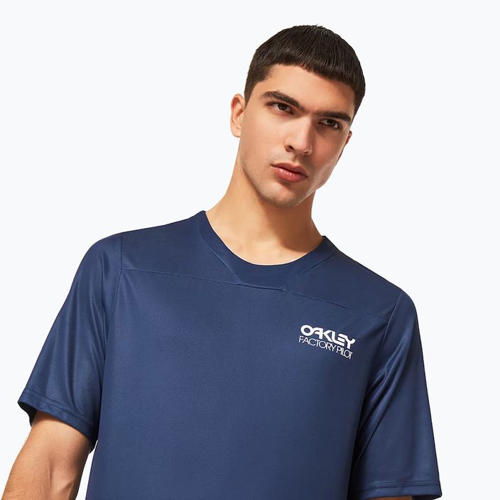 Oakley tricou de ciclism pentru bărbați Factory Pilot Lite MTB albastru FOA403173 4
