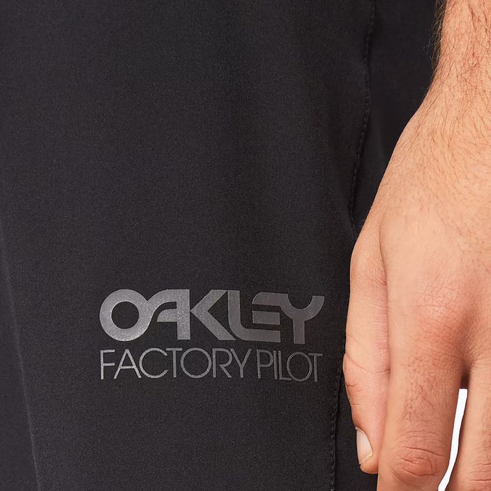 Pantaloni scurți de ciclism bărbați Oakley Factory Pilot Lite negru FOA403176 6