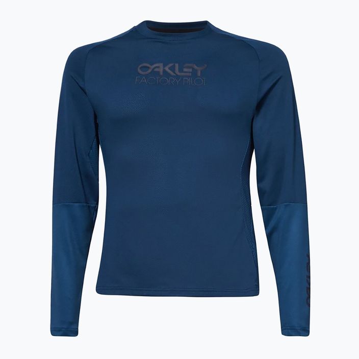 Tricou Oakley Factory Pilot pentru bărbați albastru marin FOA500224 10