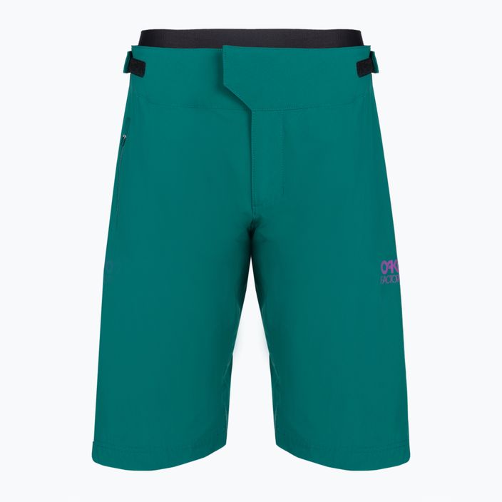 Pantaloni scurți de MTB Oakley Drop In pentru femei, verde FOA500275 10